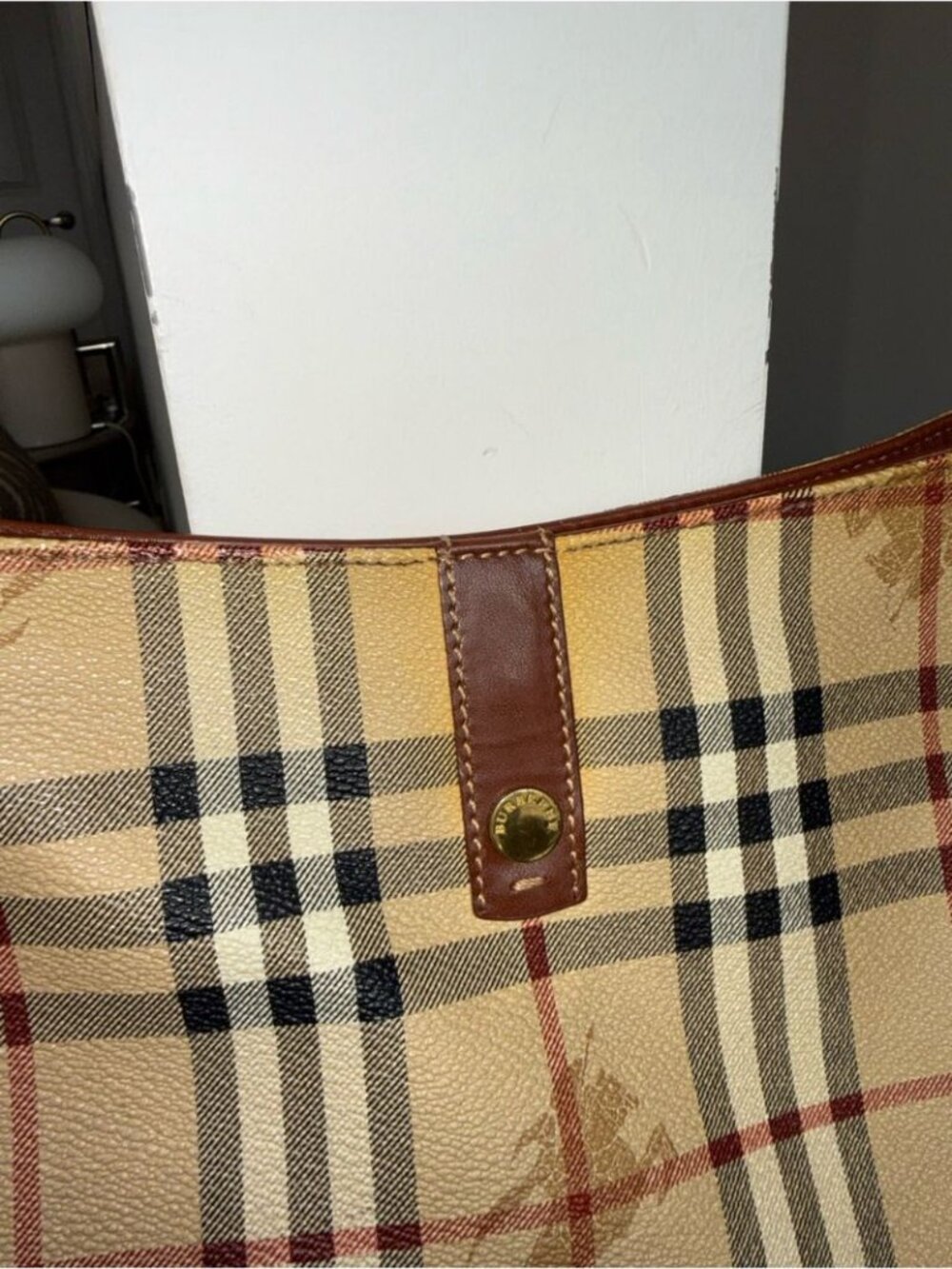 Burberry Vintage Nova Check Shoulder Bag - Picture 3 of 9